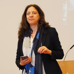 Maren Berka bei ihren Ausführungen