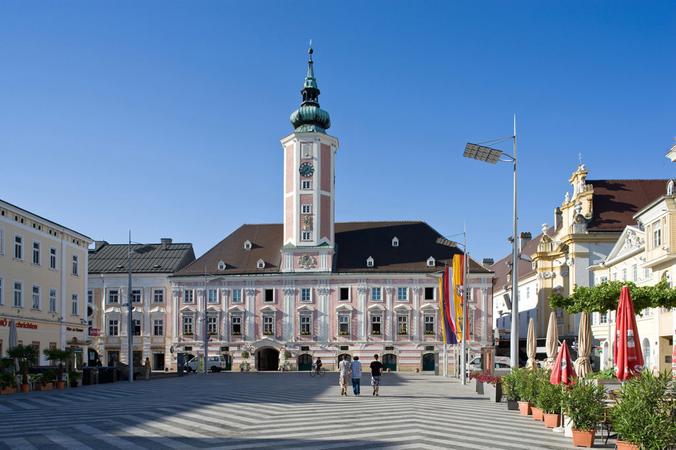 Josef Vorlaufer Rathaus  St Pölten Foto Josef Vorlaufer